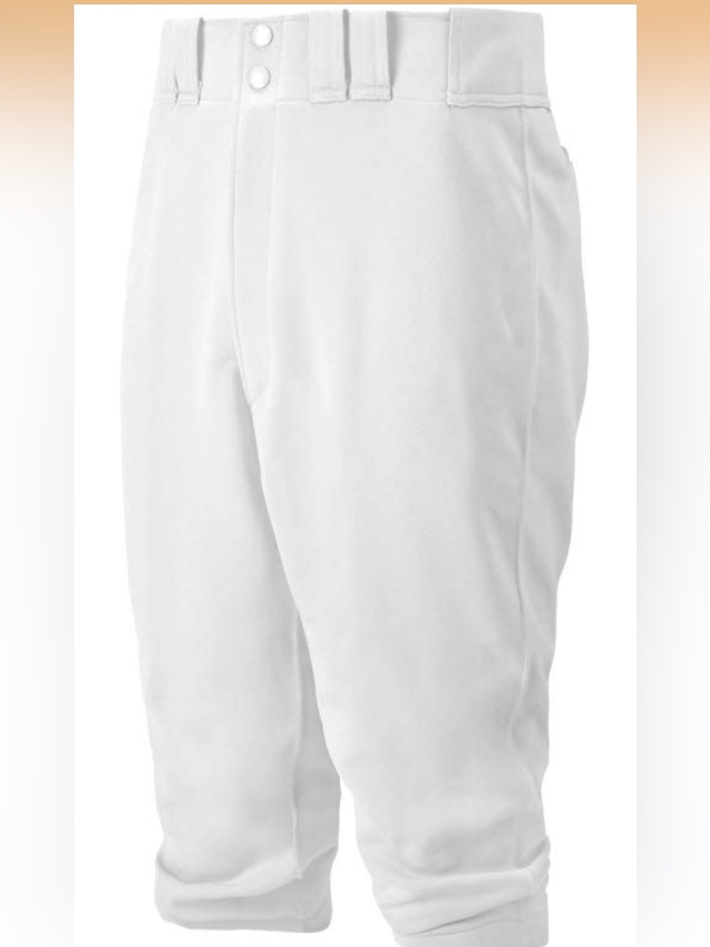 Mizuno Adult Premier Short Knicker Baseball Pant Below the Knee Fit XS.